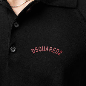 Knit Polo Shirt