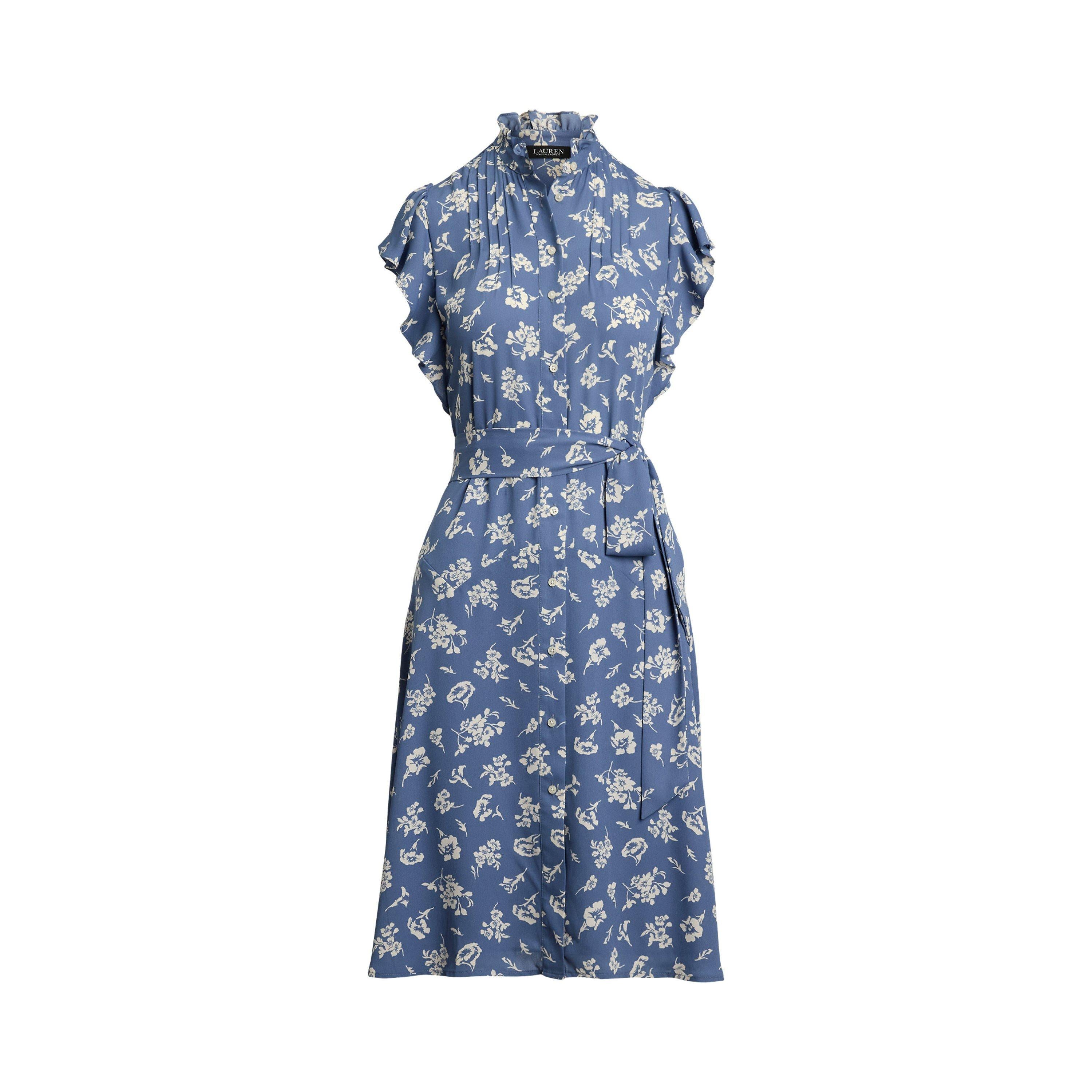 Floral Belted Dress