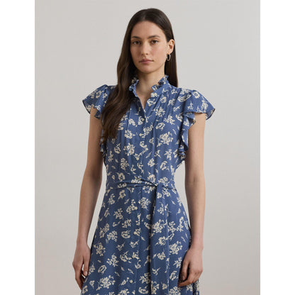 Floral Belted Dress