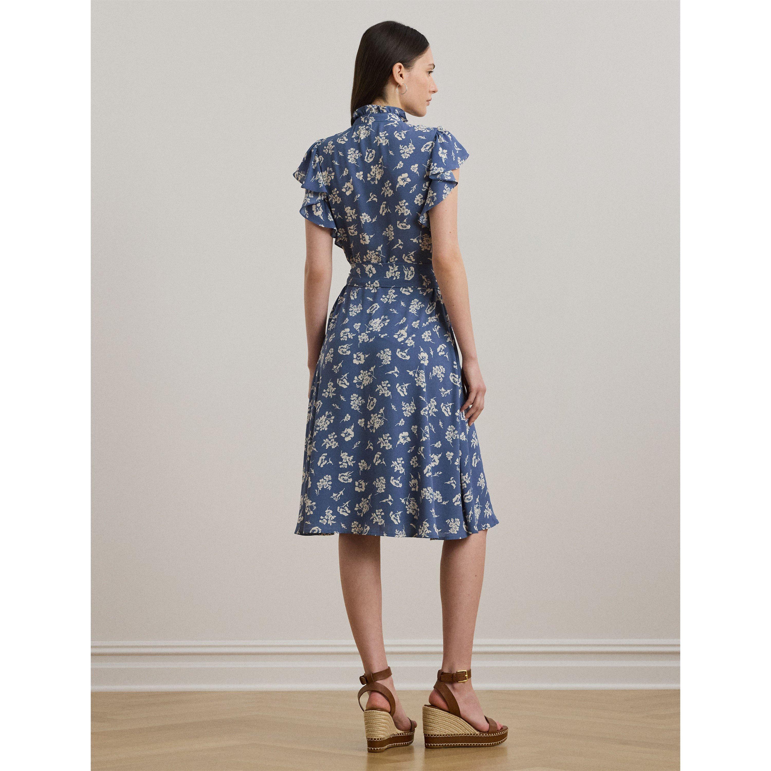 Floral Belted Dress