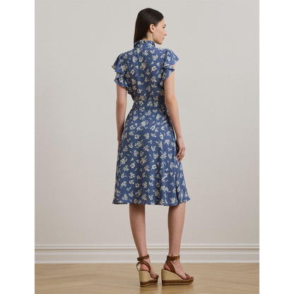 Floral Belted Dress