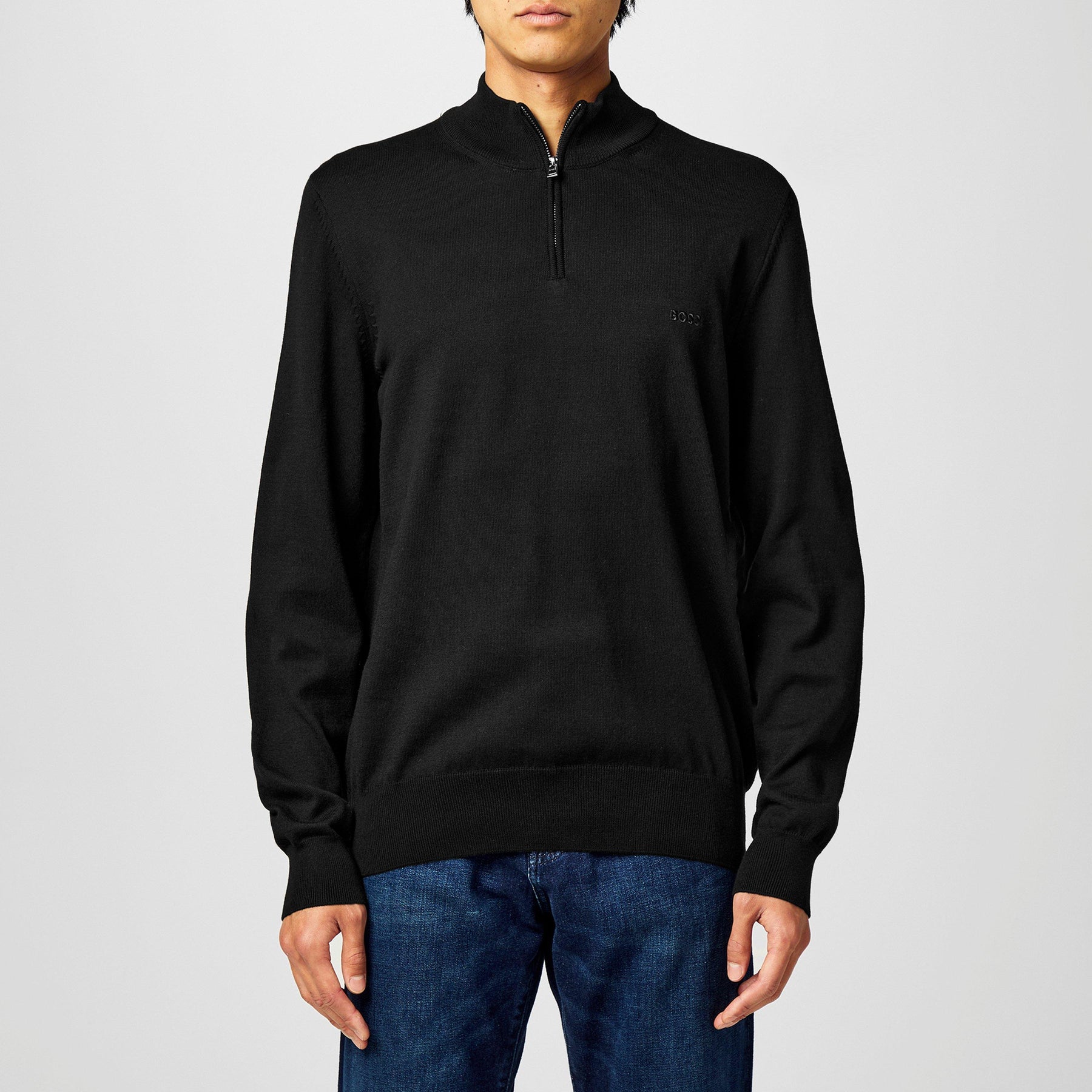 Men's Padro-L Zipped Quarter-Zip Jumper