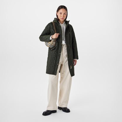 Hillgate Cropped Quilted Short Puffer Jacket