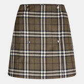 Burb Check Skirt Ld53