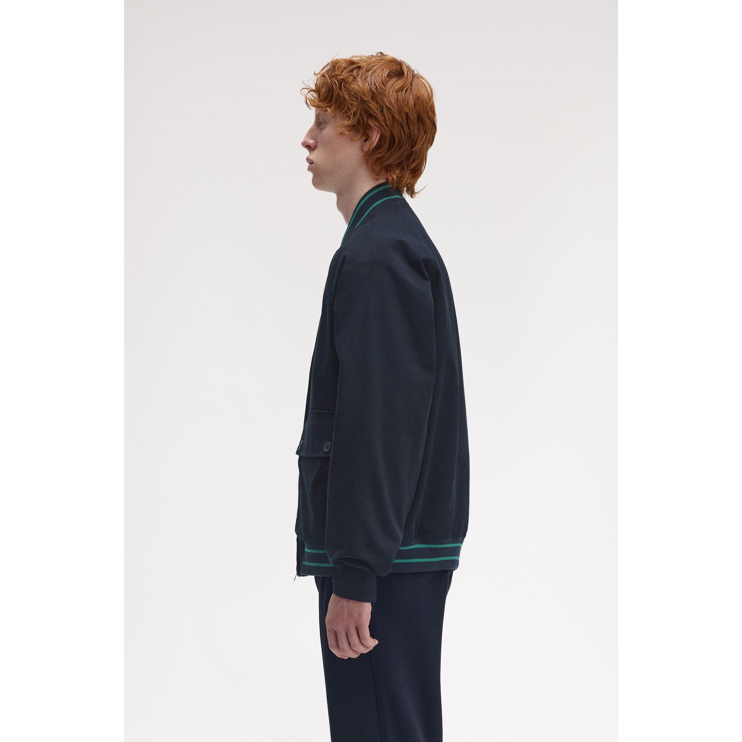 Laurel Emblem Bomber Jacket
