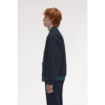 Laurel Emblem Bomber Jacket