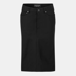 Denim Mid-Rise Skirt