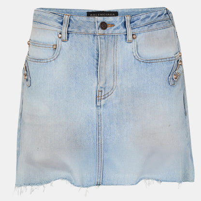 Bal City Mini Denim Skirt