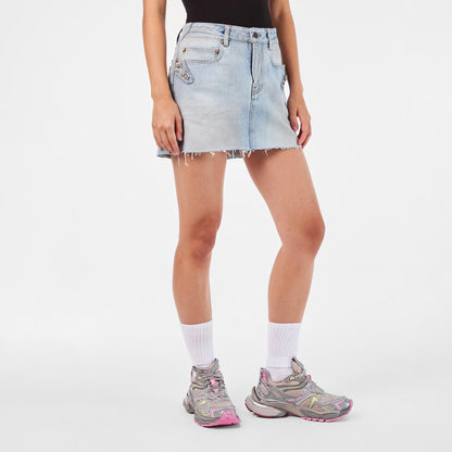 Bal City Mini Denim Skirt