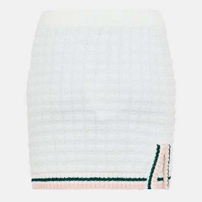 Boucle Textured Mini Skirt