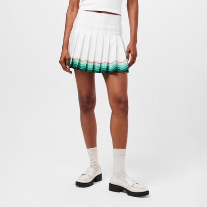 Pleat Pleated Mini Skirt