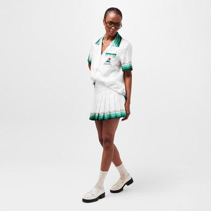 Pleat Pleated Mini Skirt