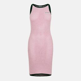 Mouline Structured Mini Dress