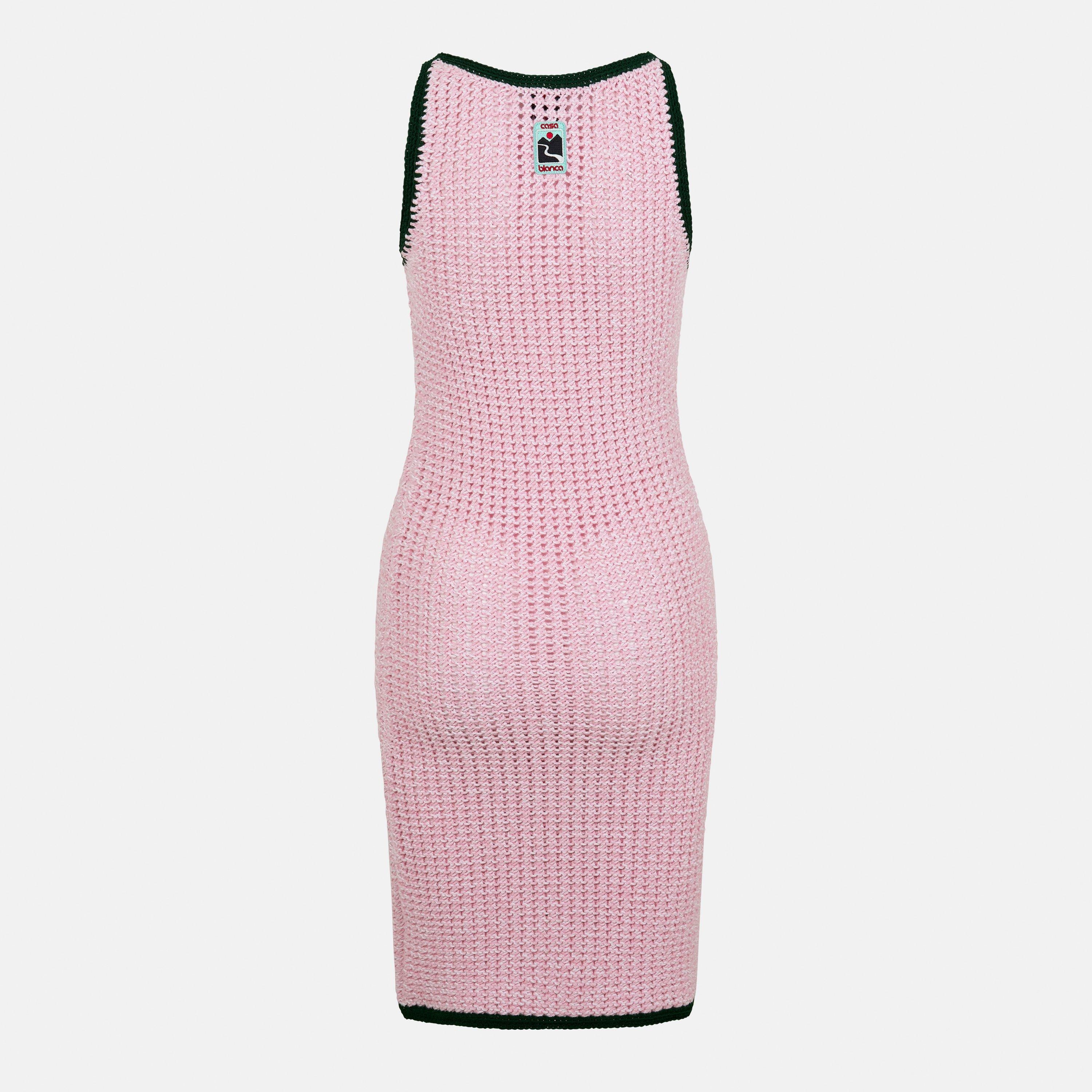 Mouline Structured Mini Dress