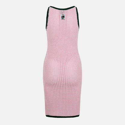 Mouline Structured Mini Dress