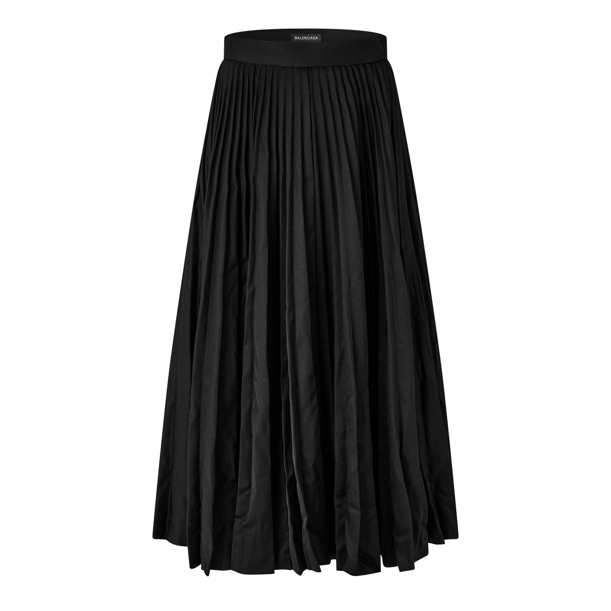 Creased Pleated Skirt