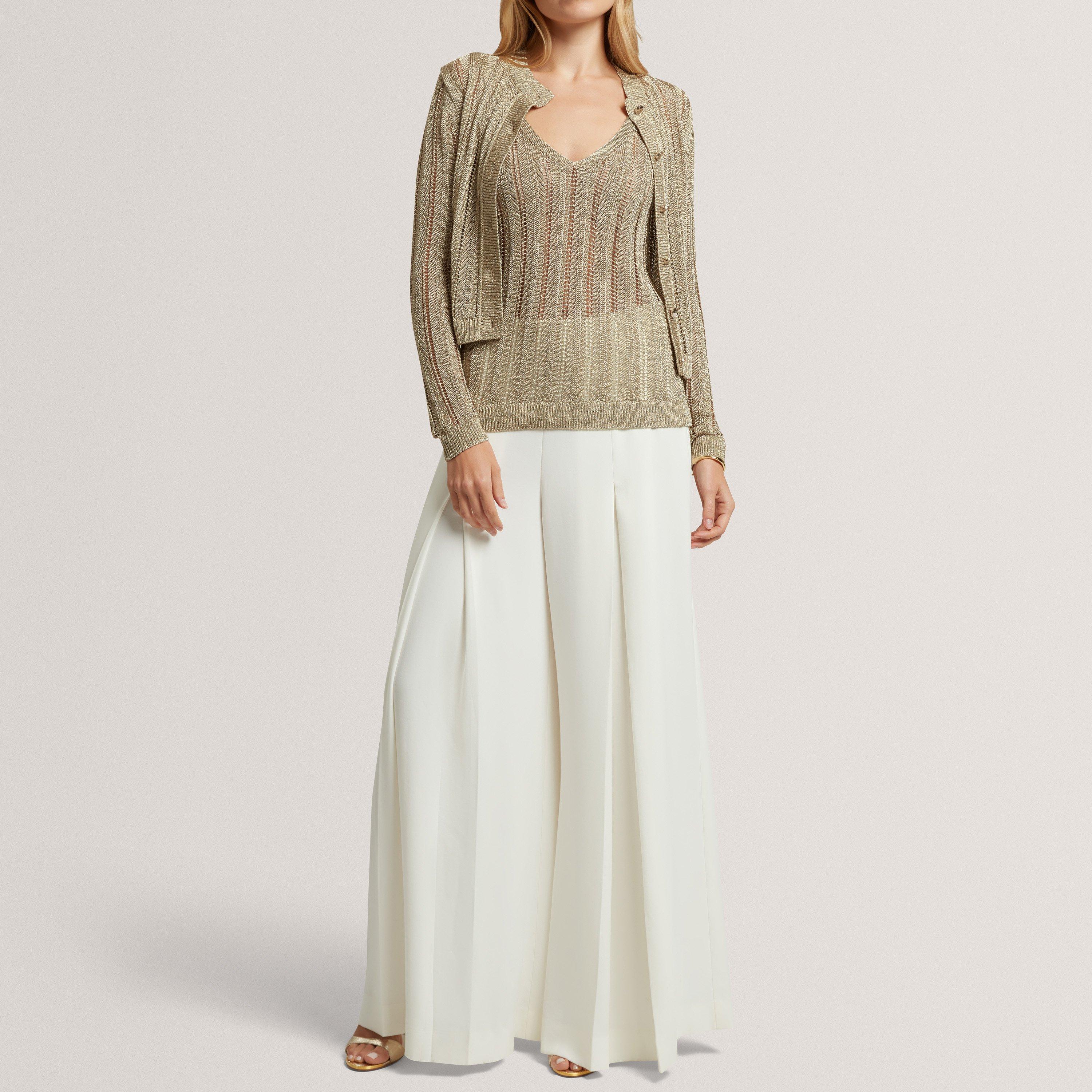 Ted Baker V Neck Knitted Tank Top