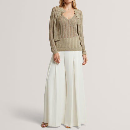Ted Baker V Neck Knitted Tank Top