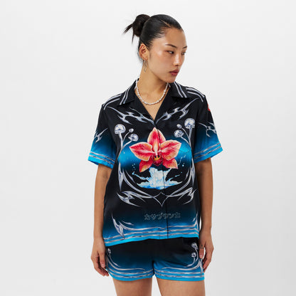 Blade Short Sleeve Relaxed Fit Bowling Shirt