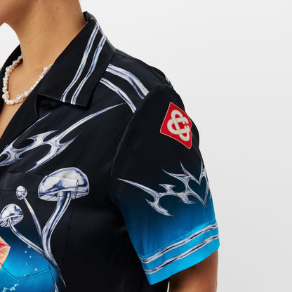 Blade Short Sleeve Relaxed Fit Bowling Shirt