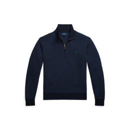 Soft-Touch Structured Fit Crew Neck Jumper