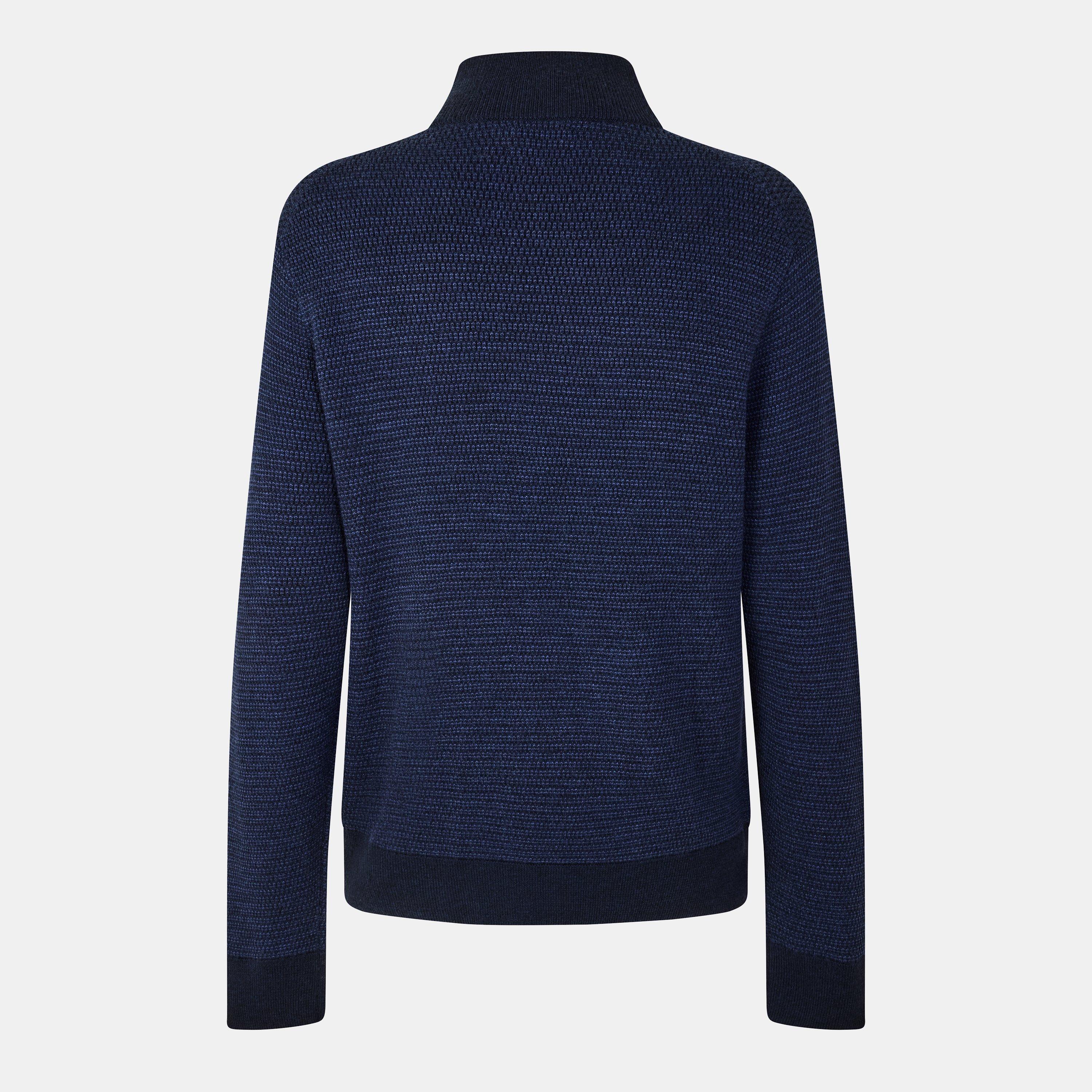 Soft-Touch Structured Fit Crew Neck Jumper