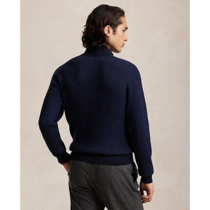 Soft-Touch Structured Fit Crew Neck Jumper