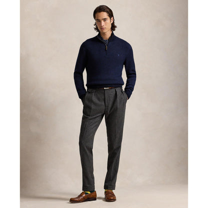 Soft-Touch Structured Fit Crew Neck Jumper