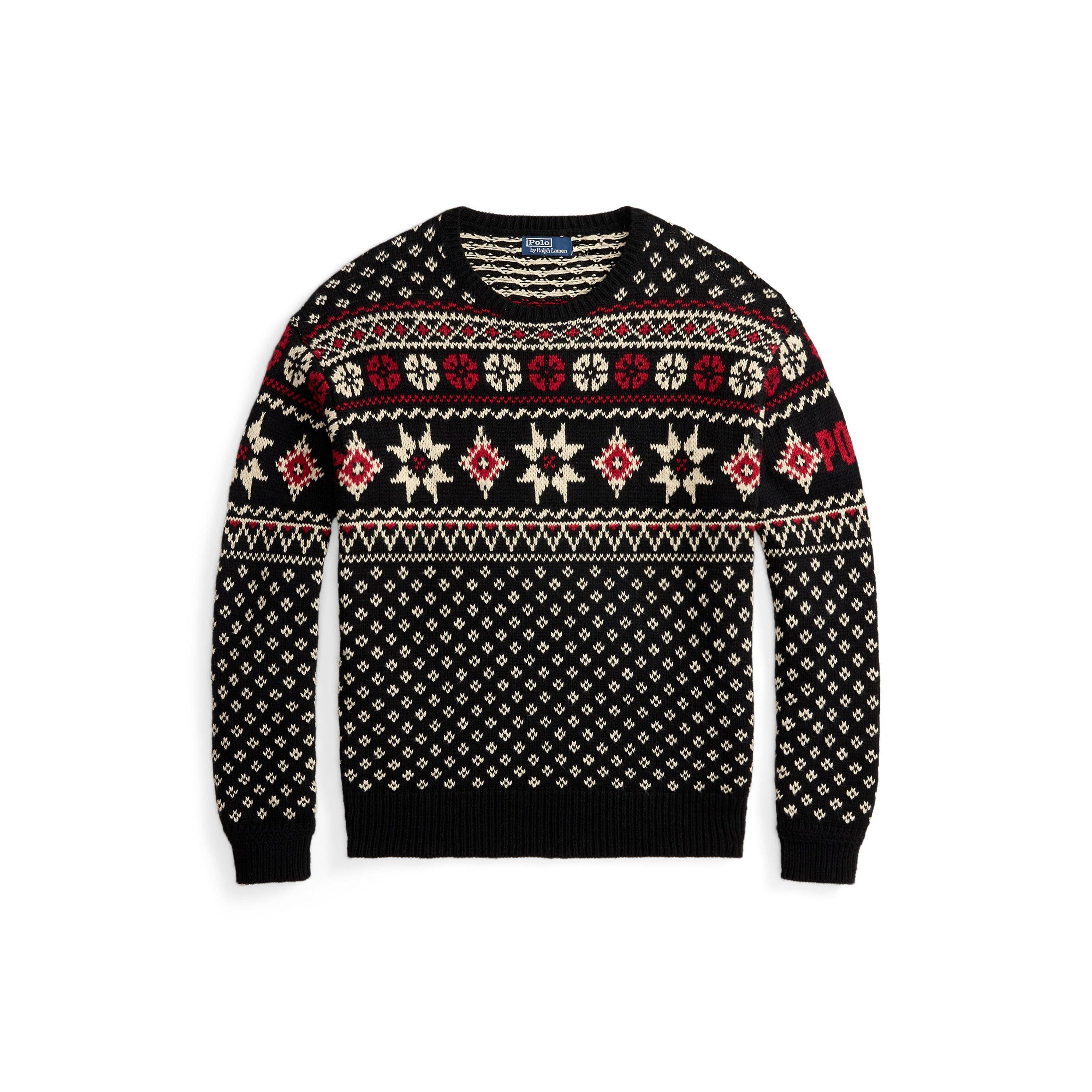 Fairisle Cashmere Crew Neck Jumper