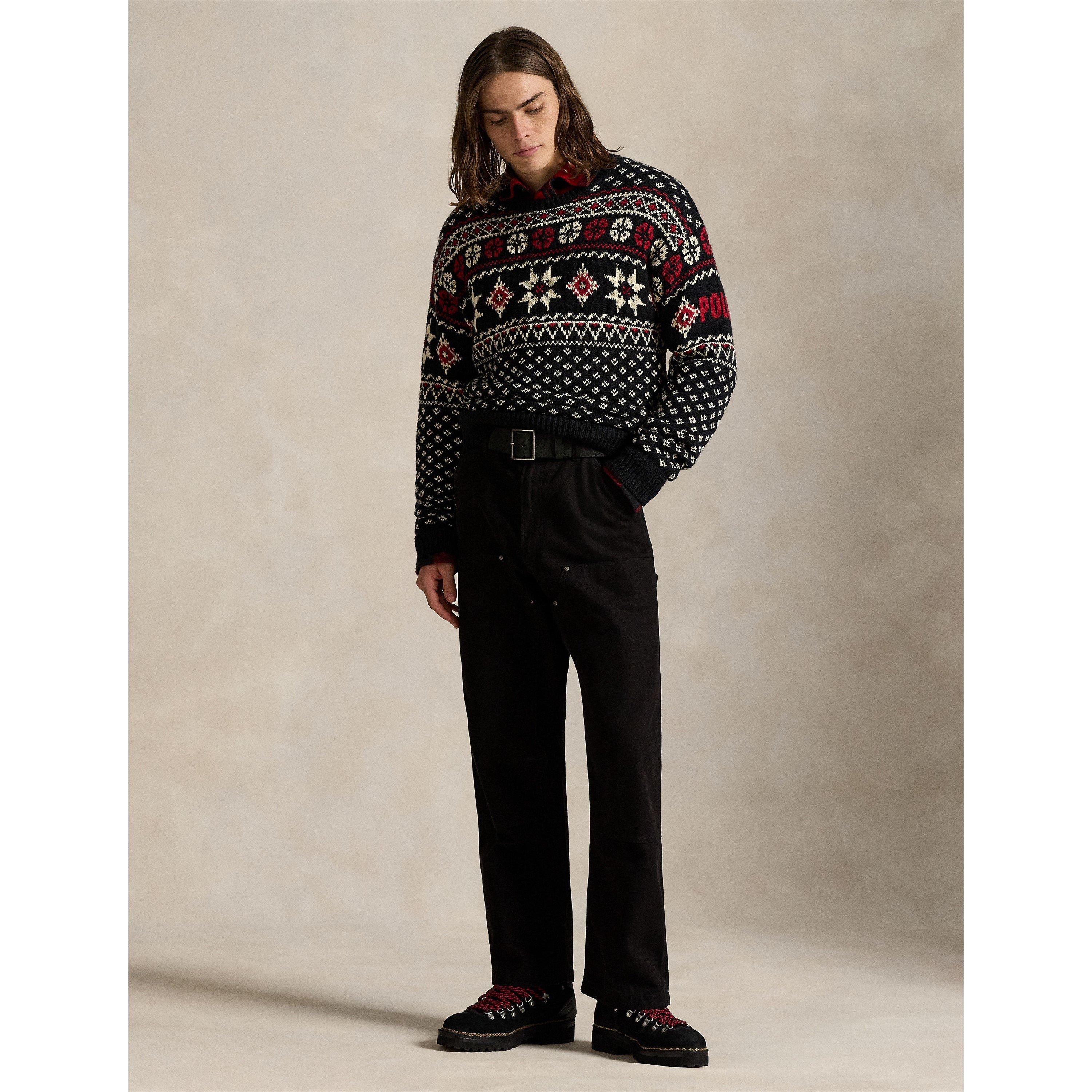 Fairisle Cashmere Crew Neck Jumper