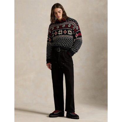 Fairisle Cashmere Crew Neck Jumper