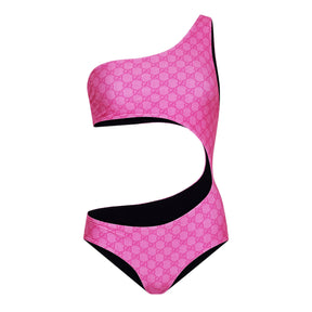 Women's GG Jersey One-Piece Swimsuit