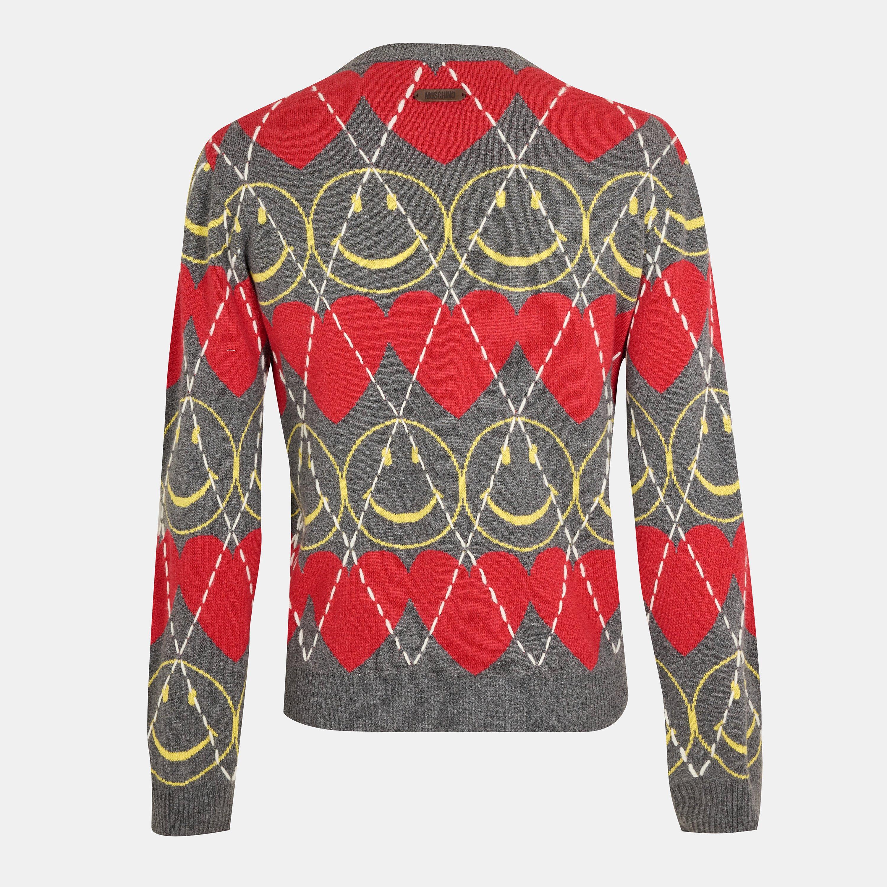 Men's Smile Crew Neck Jumper