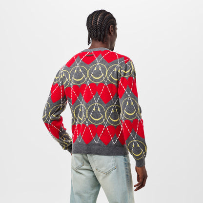 Men's Smile Crew Neck Jumper