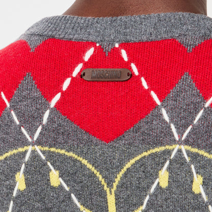 Men's Smile Crew Neck Jumper