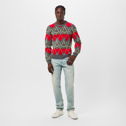 Men's Smile Crew Neck Jumper