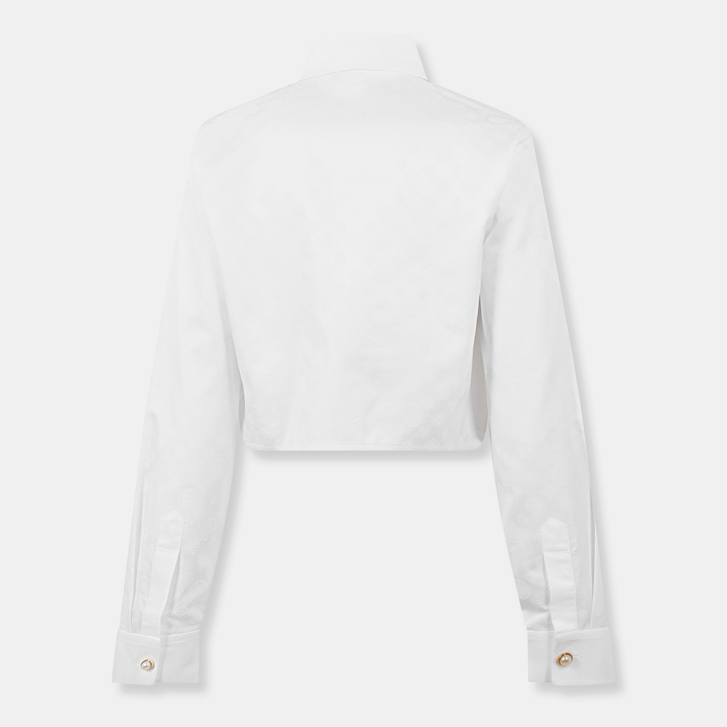 Mono Long Sleeve Patterned Shirt