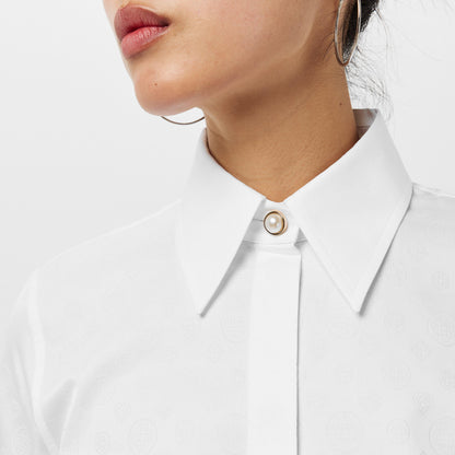 Mono Long Sleeve Patterned Shirt