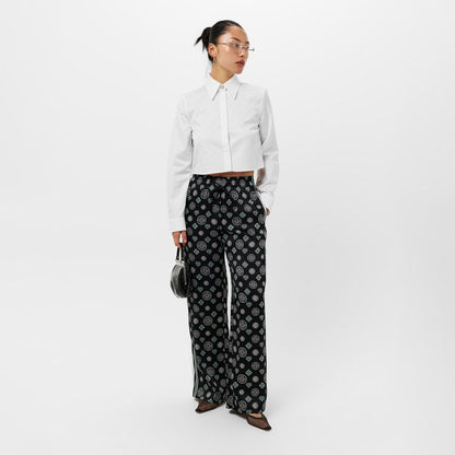 Mono Long Sleeve Patterned Shirt