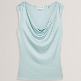 Ted Baker Cowl Neck Sleeveless Top