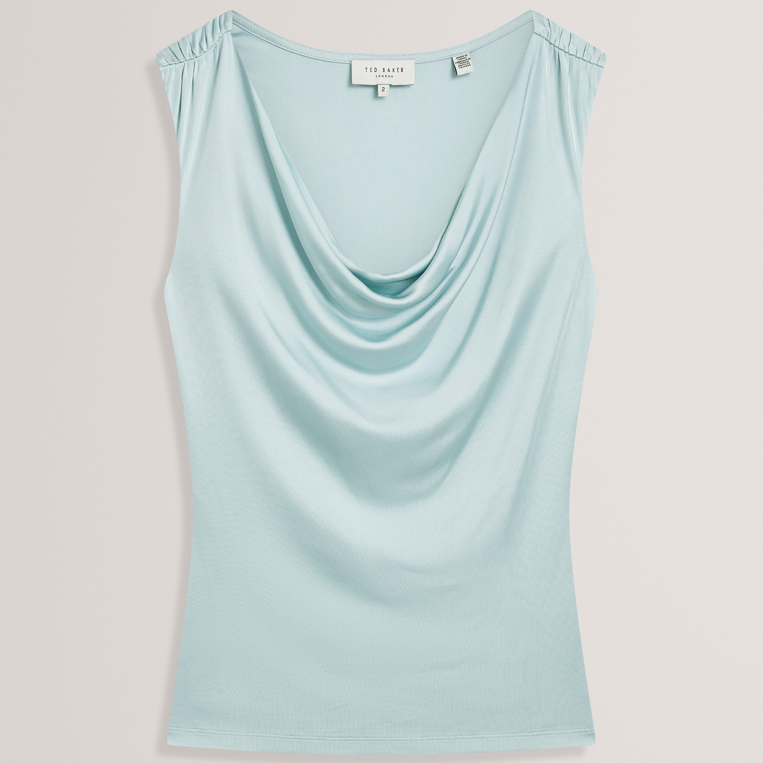 Ted Baker Cowl Neck Sleeveless Top