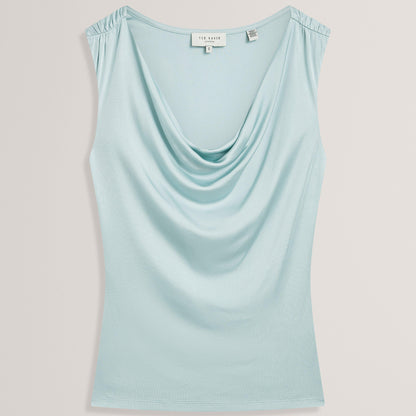 Ted Baker Cowl Neck Sleeveless Top