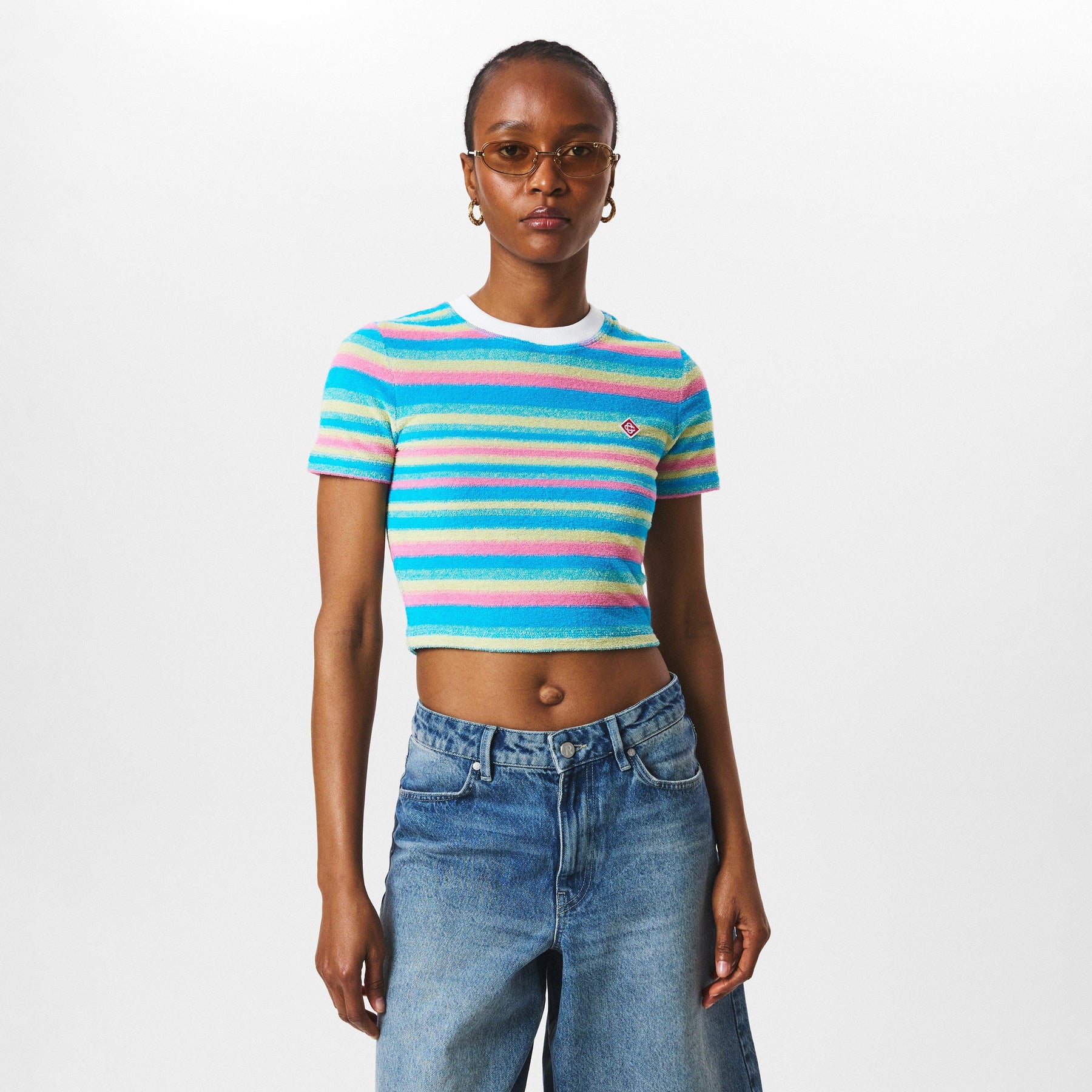 Casa Towelling Top Ld52