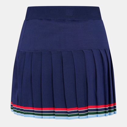 Baseball High Waisted Mini Skirt