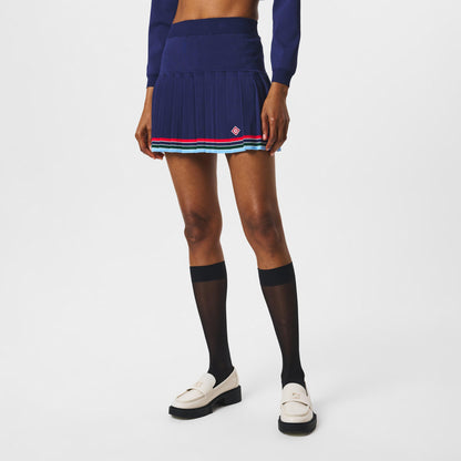 Baseball High Waisted Mini Skirt