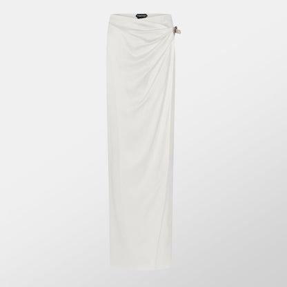 Silk Maxi Skirt