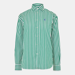 Women's Stripe Long-Sleeve Patterned Shirt