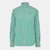 Women's Stripe Long-Sleeve Patterned Shirt