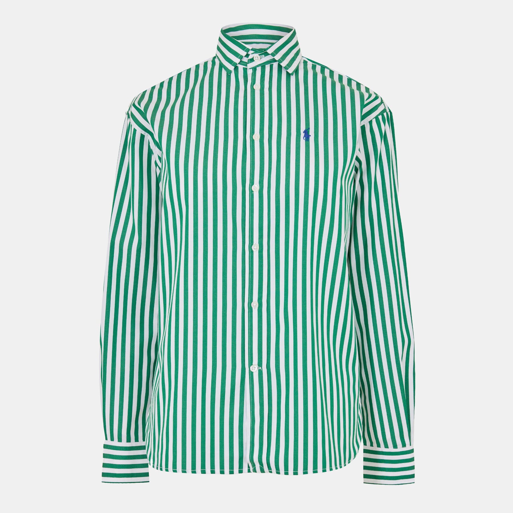 Women's Stripe Long-Sleeve Patterned Shirt