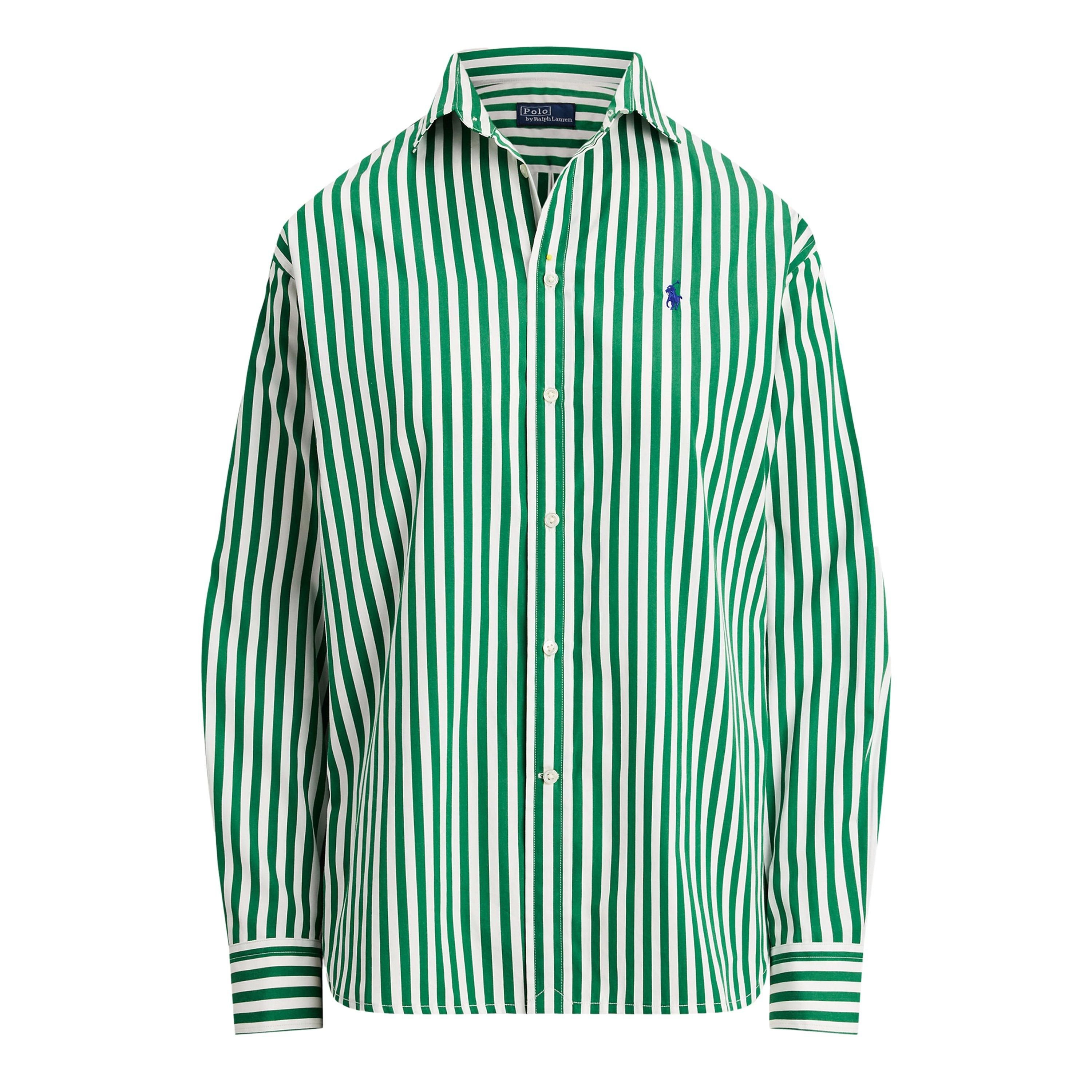 Stripe Long Sleeve Patterned Shirt